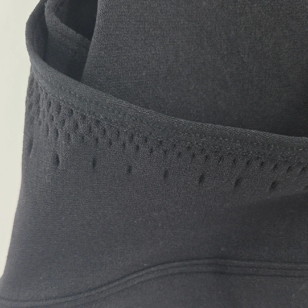 Fabletics Black Racerback Sports Bra L NWT